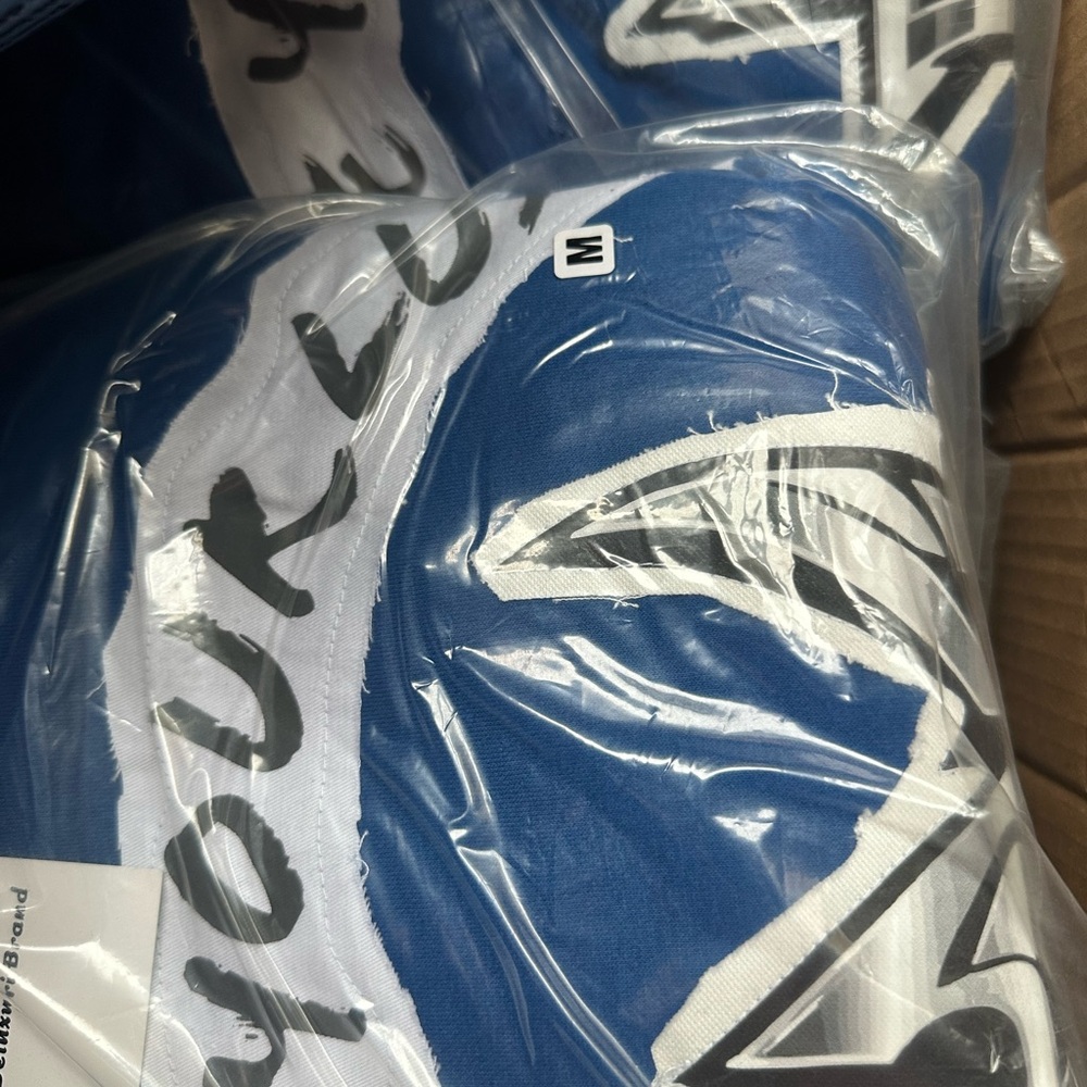Blue full joggers with Contemporary Style